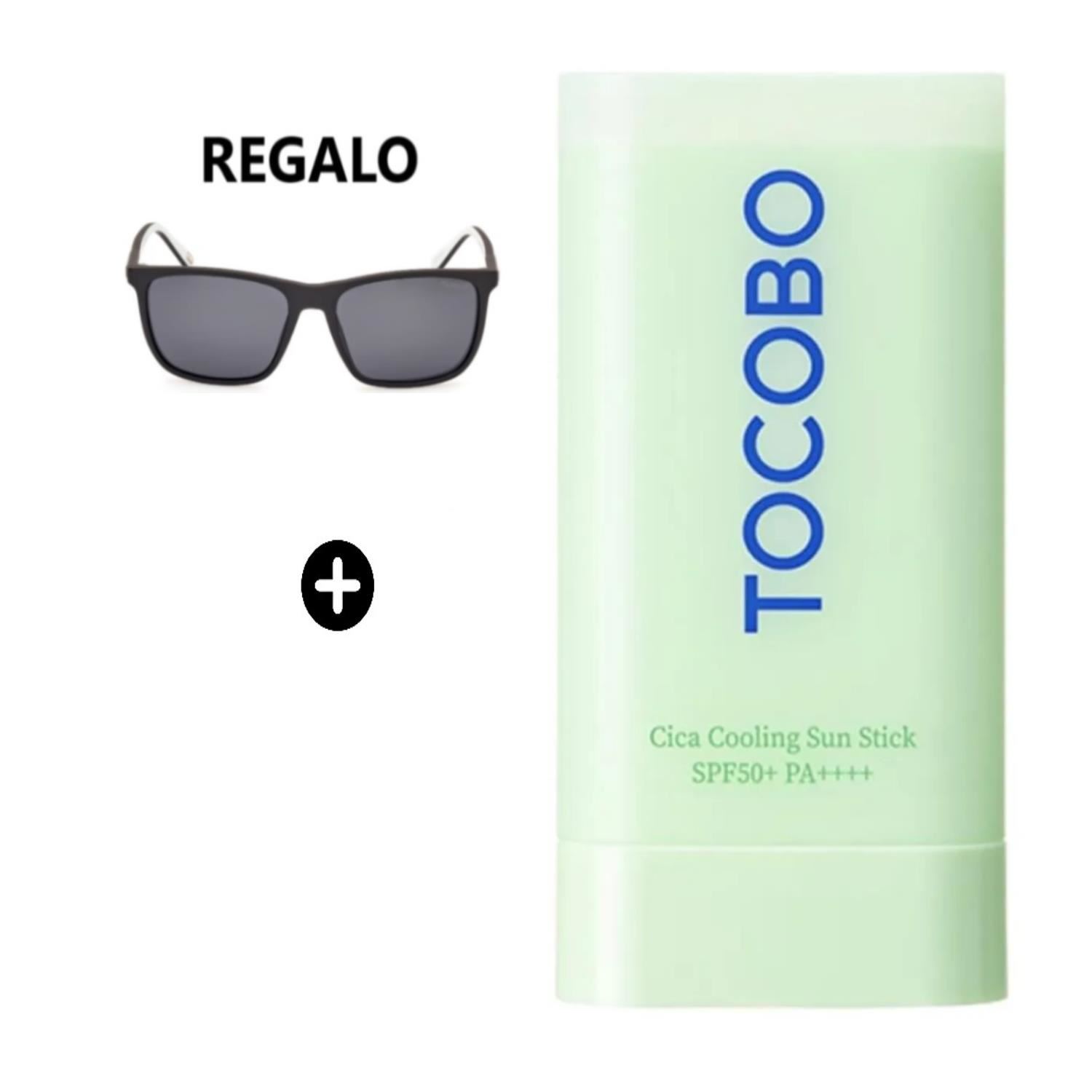 Protector Solar en Barra TOCOBO Cica Cooling Sun Stick Spf50 18g + LENTES
